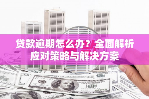 六横贷款逾期怎么办？全面解析应对策略与解决方案