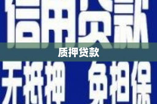 六横质押贷款