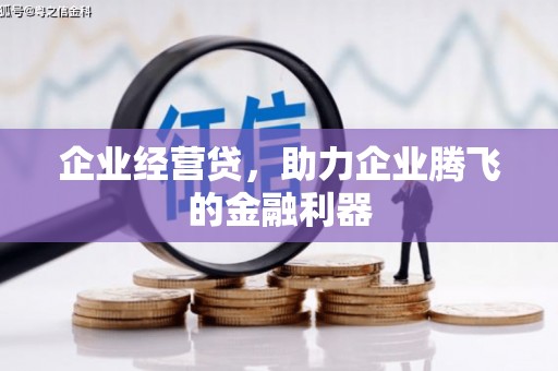 六横企业经营贷，助力企业腾飞的金融利器