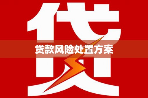 六横贷款风险处置方案