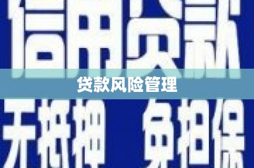 六横贷款风险管理