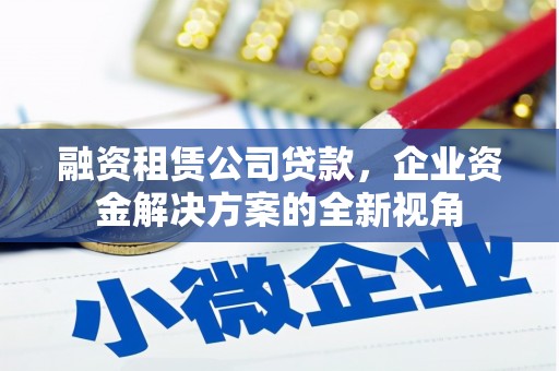 六横融资租赁公司贷款，企业资金解决方案的全新视角