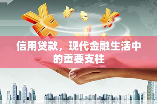 六横信用贷款，现代金融生活中的重要支柱