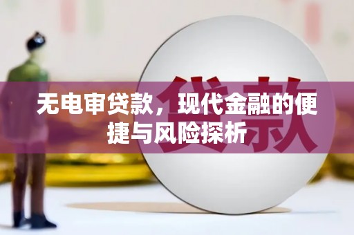 六横无电审贷款，现代金融的便捷与风险探析