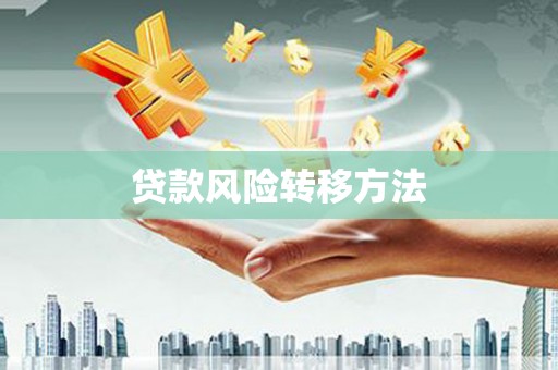 六横贷款风险转移方法