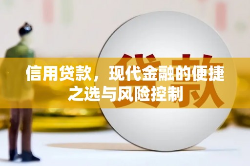 六横信用贷款，现代金融的便捷之选与风险控制