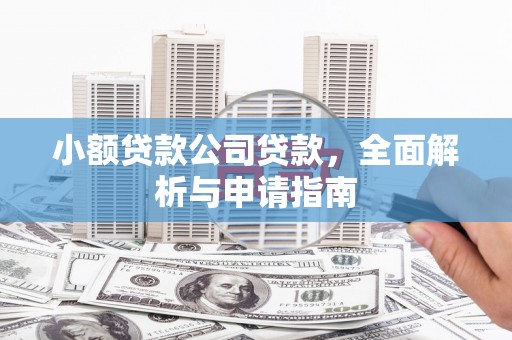 六横小额贷款公司贷款，全面解析与申请指南