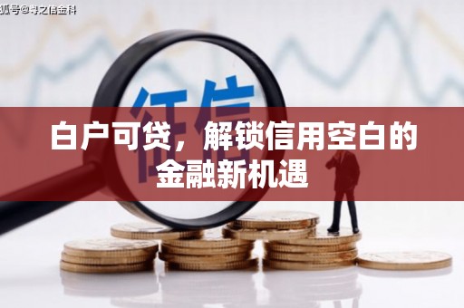 六横白户可贷，解锁信用空白的金融新机遇