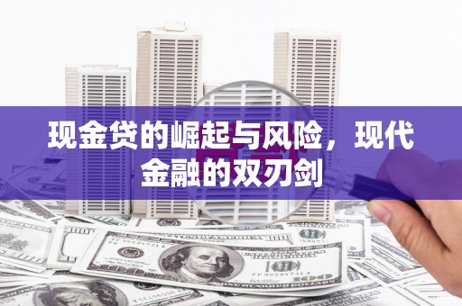六横现金贷的崛起与风险，现代金融的双刃剑