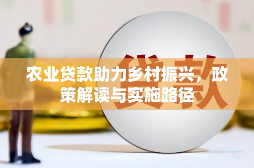 六横农业贷款助力乡村振兴，政策解读与实施路径