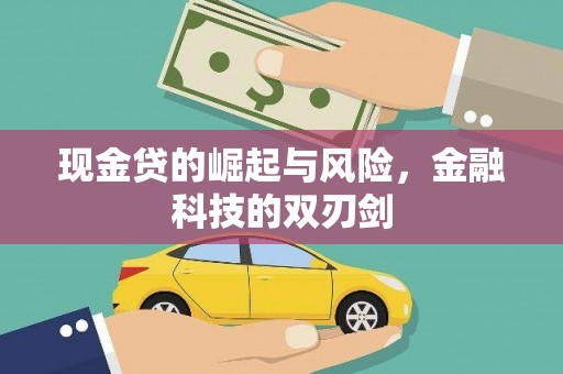 六横现金贷的崛起与风险，金融科技的双刃剑