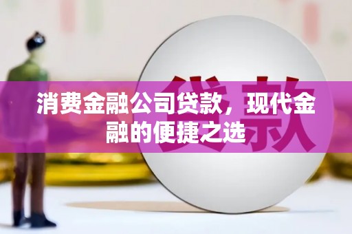 六横消费金融公司贷款，现代金融的便捷之选
