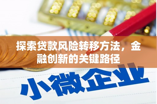六横探索贷款风险转移方法，金融创新的关键路径