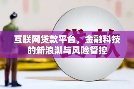 六横互联网贷款平台，金融科技的新浪潮与风险管控