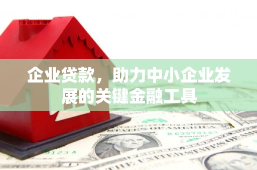 六横企业贷款，助力中小企业发展的关键金融工具