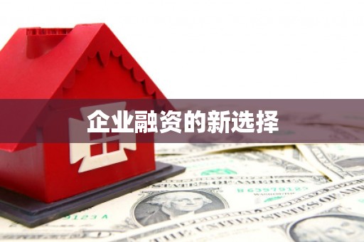 六横企业融资的新选择