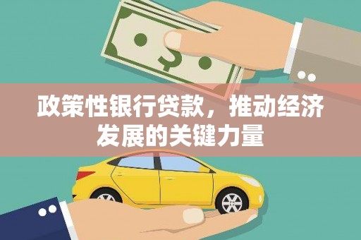 六横政策性银行贷款，推动经济发展的关键力量