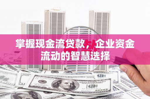 六横掌握现金流贷款，企业资金流动的智慧选择