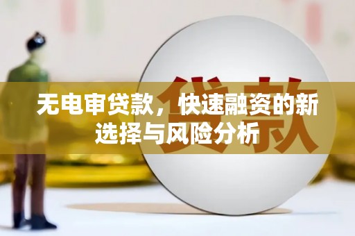 六横无电审贷款，快速融资的新选择与风险分析