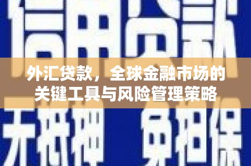 六横外汇贷款，全球金融市场的关键工具与风险管理策略