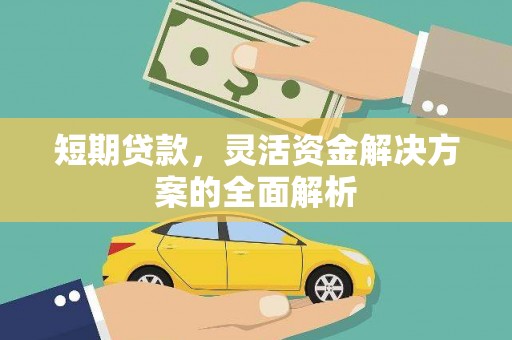六横短期贷款，灵活资金解决方案的全面解析