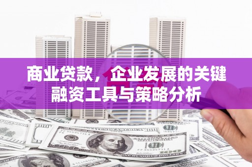 六横商业贷款，企业发展的关键融资工具与策略分析