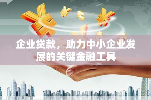 六横企业贷款，助力中小企业发展的关键金融工具