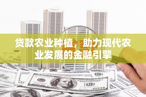 六横贷款农业种植，助力现代农业发展的金融引擎