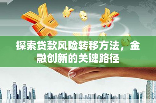 六横探索贷款风险转移方法，金融创新的关键路径