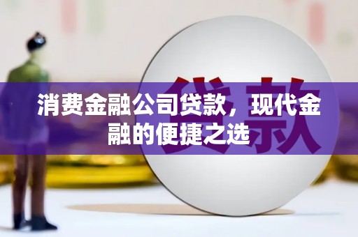 六横消费金融公司贷款，现代金融的便捷之选