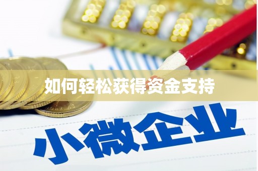 六横如何轻松获得资金支持