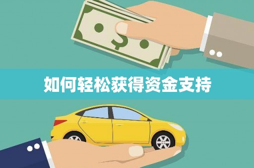 六横如何轻松获得资金支持