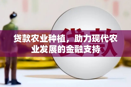 六横贷款农业种植，助力现代农业发展的金融支持